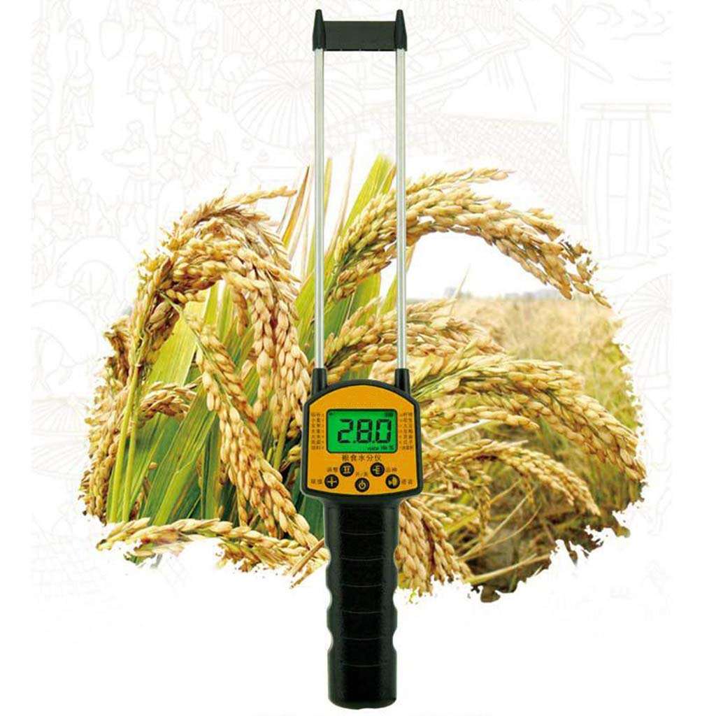 Pinhaijing Grain Moisture Meter LCD Digital Display Smart Sensor with Probe for Corn Wheat Rice Bean Flour Fodder Rapeseed Seed 6