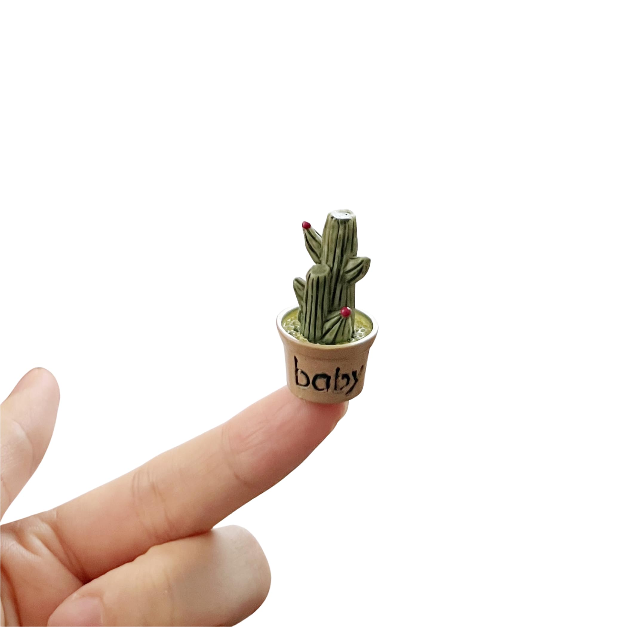 Vagocom 14Pcs Miniature Fake Plant in Pots Set, Artificial Mini Fake Plants Decor for Office Desk Accessories,Bedroom,Bathroom,Bookshelf and Bedside Decoration,1~1.3inch / 2.5~3.4cm 4