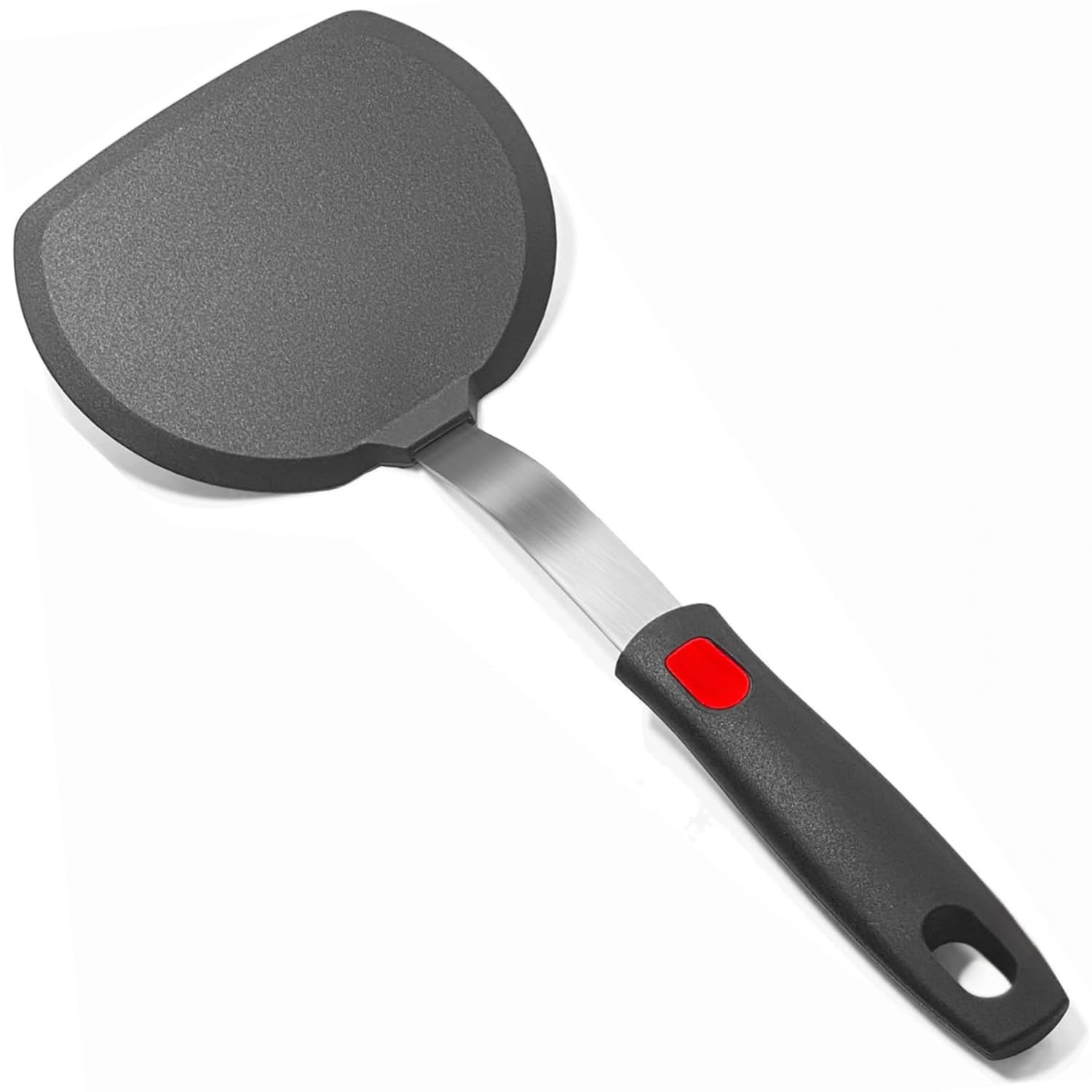 Turbid Silicone Spatula - Nonstick, Heat Resistant Cooking & Baking Flipper for Pancakes, Omelettes, Pizza, Steak, Dosa - Ideal for Griddle Pans, Cookware and Fish Turner (Wide Spatula) 1