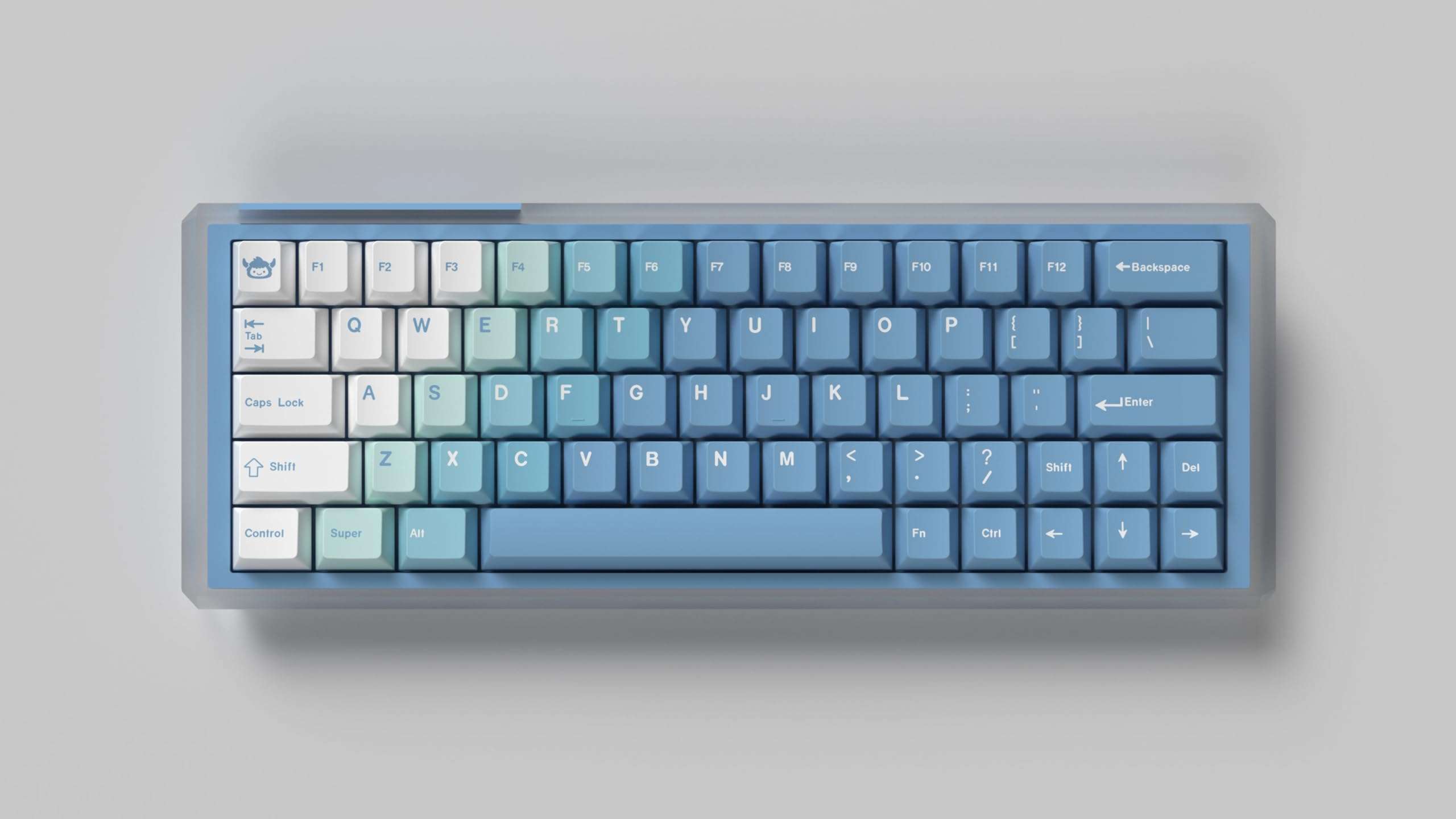 Kono Store GMK Yeeti Keycap Set for Mechanical Keyboards - Doubleshot ABS, Offical GMK (Base) 1