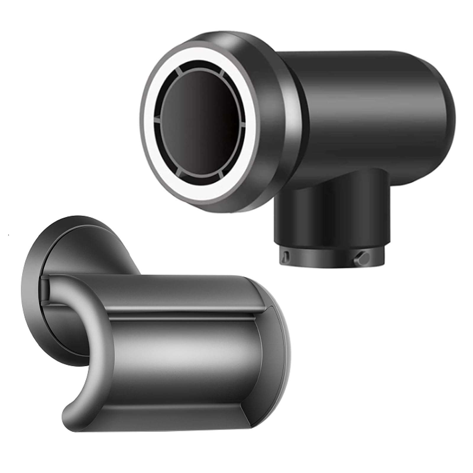 Adapter and Anti-Flying Nozzle for Dyson Airwrap Styler, Attachments for Curling Iron Converting To Hair Dryer 1