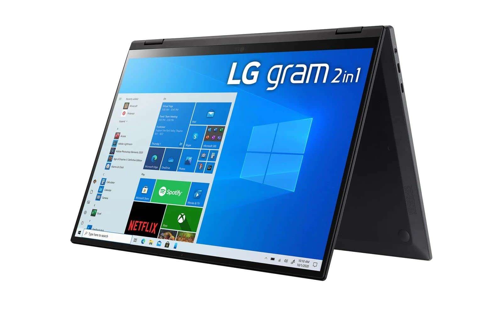 Newest LG Gram 16" WQXGA IPS Touchscreen 2-in-1 Ultralight Laptop, Intel 4-Core i7-1165G7, 16GB RAM 1.5TB SSD, Iris Xe Graphics, WIFI 6, Backlit Keyboard, Fingerprint, Fullday Battery, Win11 Pro w/Pen 3