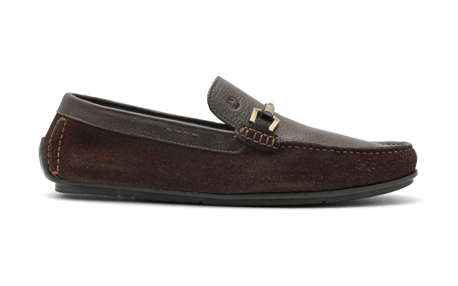 Ruosh Men's Brown Loafer - 7 UK (11010402107) 3