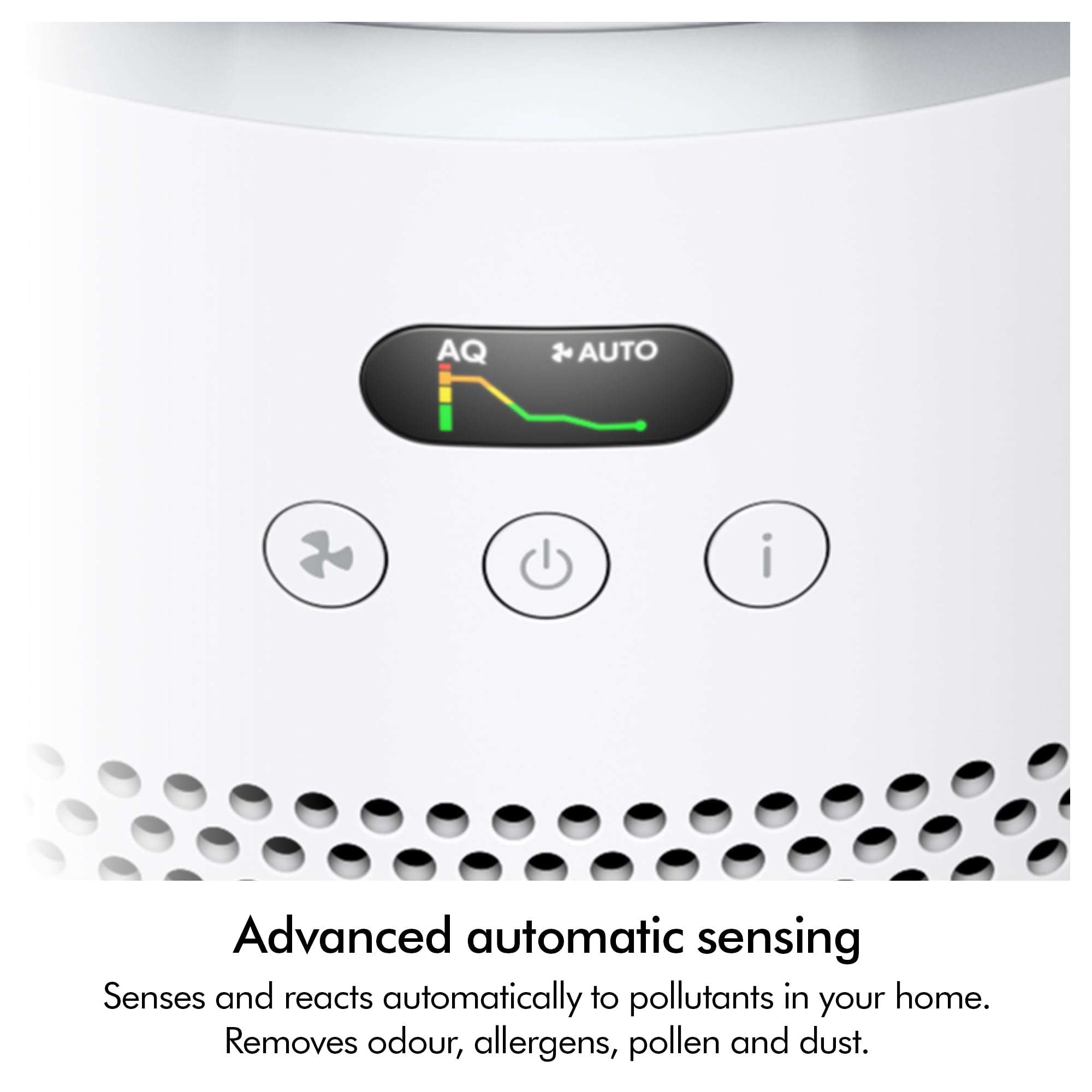 Dyson Hushjet Purifier Compact-HJ10 | Removes 99.97% of pollutants as small as PM 0.3 | Upto 5 Yr Electrostatic filter life | Max coverage upto 1076 sq.ft. | 2 Yr Warranty (White/Silver) 6