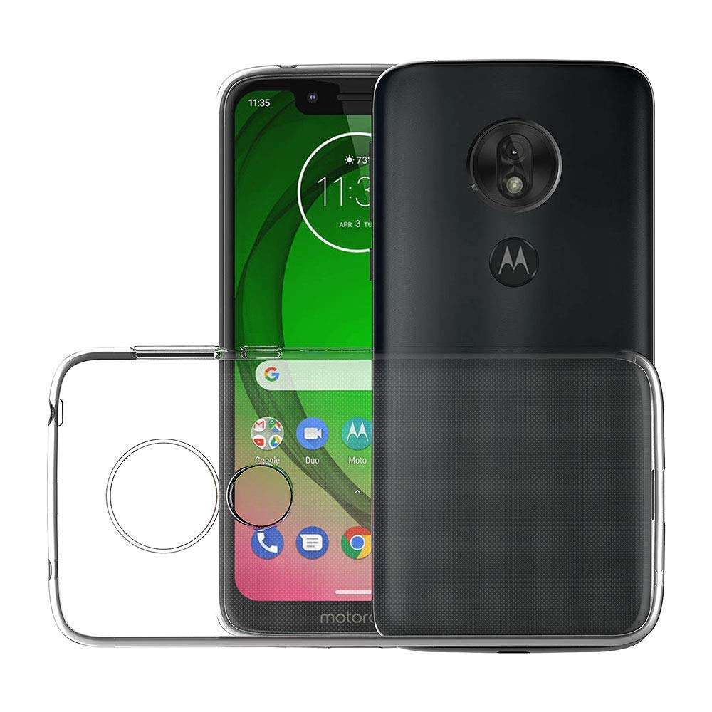 MaiJin Case for Motorola Moto G7 Play (5.7 inch) Soft TPU Rubber Gel Bumper Transparent Back Cover 5