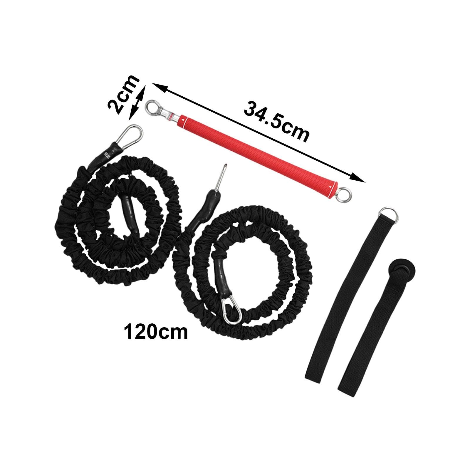 Golf Speed Training Set with Exerciser Rope and Resistance Bands 6