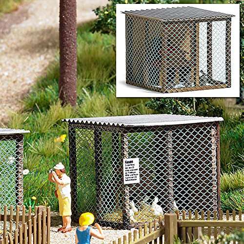 Busch 1582 Small Animal Cage HO Structure Scale Model Structure 2