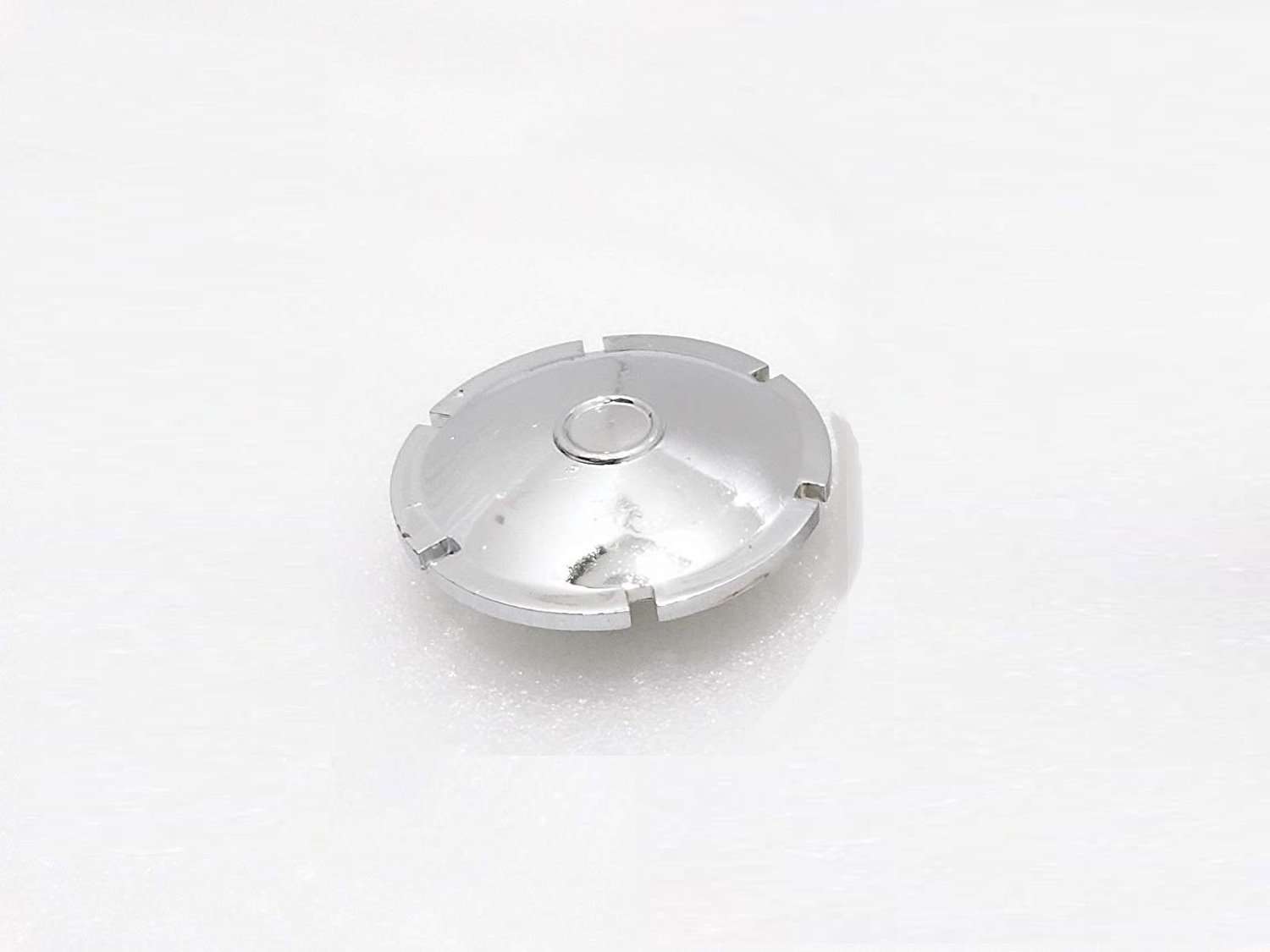 AllExtreme EXTBSAC Rear Suspension Plastic Chrome Axle Cap for Bullet Classic Electra and Standard 350cc and 500cc Motorcycles 2