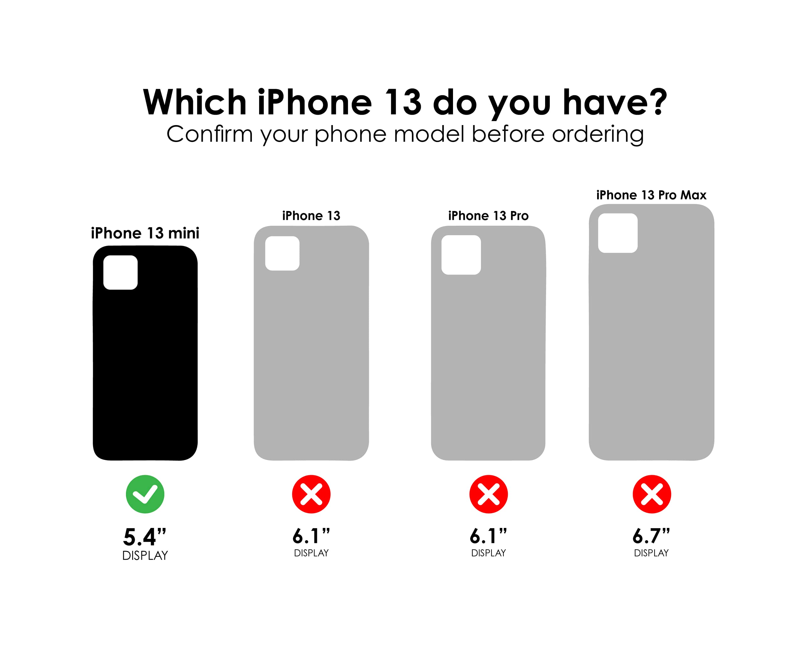 OtterBox Clear Case With Colorful Grip Edge for iPhone 13 Mini - DISCOVERY (Clear/Light Blue) 2