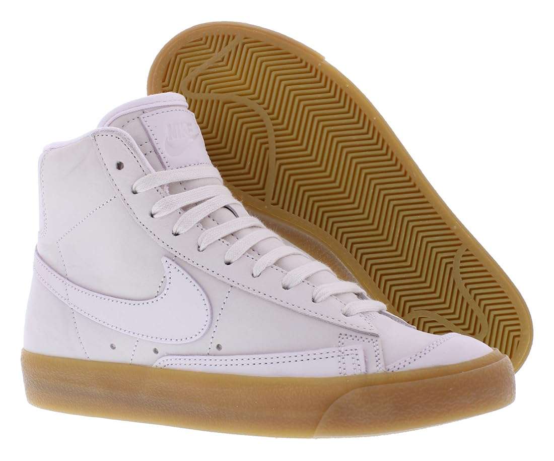 Nike Women's Blazer Mid '77 Basketball Shoes, Alabaster/White, 11 M US 2