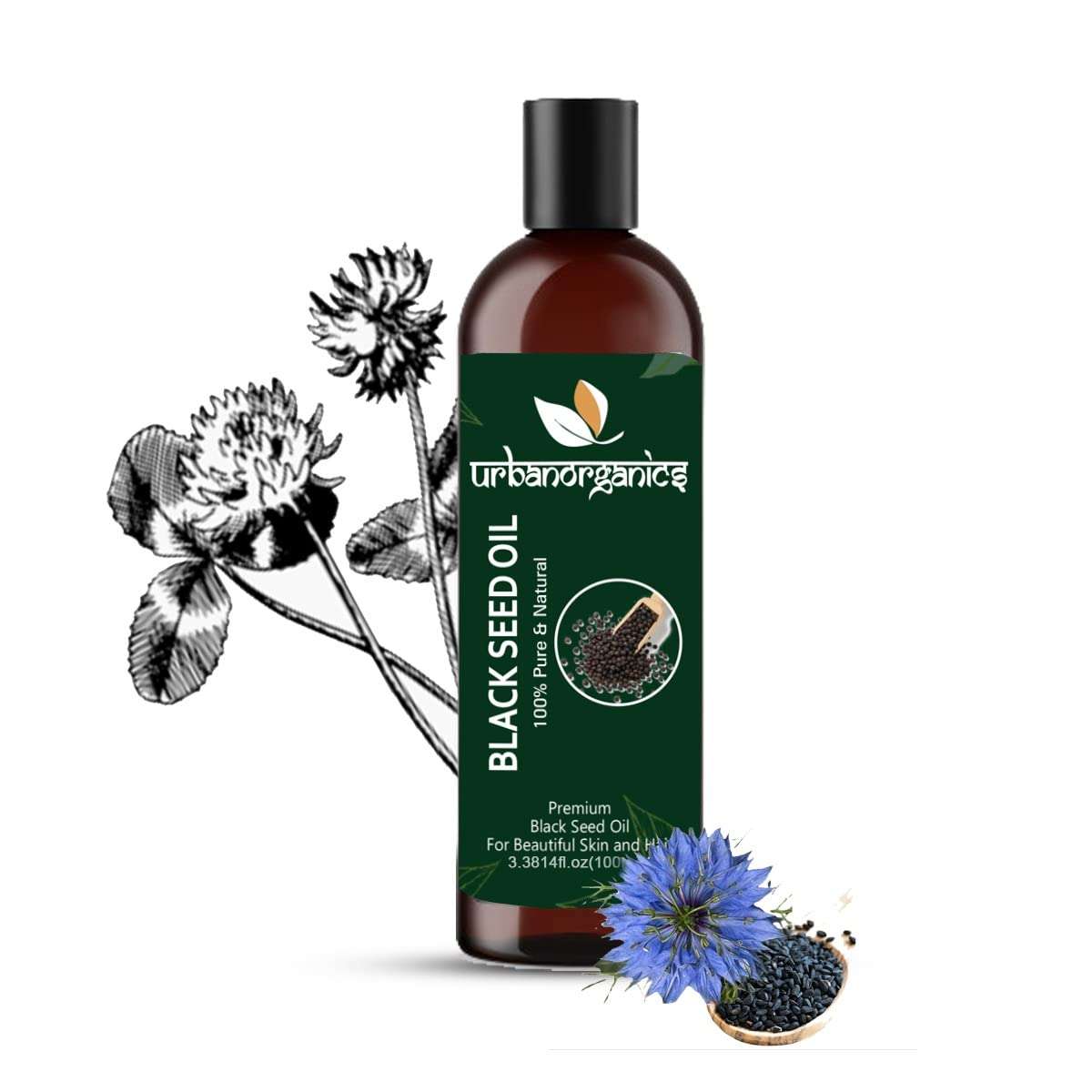 Urbanorganics Oil For Shine Hair, Skin Care, Moisturizing Dry Skin & Natural Oil | Anti-Hairfall | Promotes Hair growth, Softness & Shine, (100ml) 1