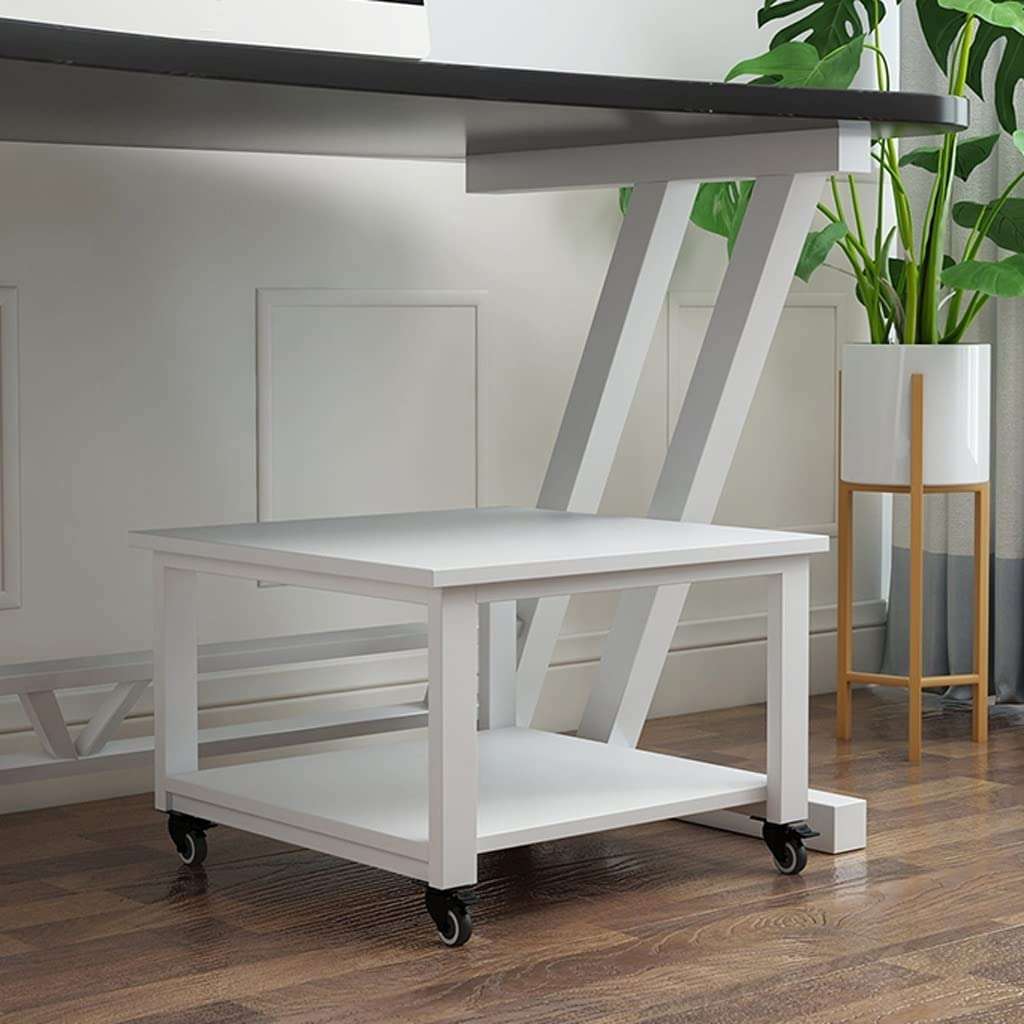 FHSRAEIP Printer Stand Small 3D Printer with 4-Wheel Stand for Printer Stand Under The Printer Table for Easy Moving Printer Stand Super Load-Bearing Stand Pr 6