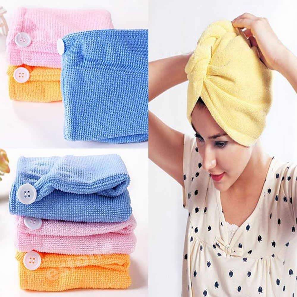 You God(S NO 19, 1Pcs Microfiber Hair Wrap Fast Dry Towel Drying Bath Spa Head Soft Cap Turban Wrap Twist Dry Shower Hair Wrap Cap Hat Towel by Kitchen Point 5