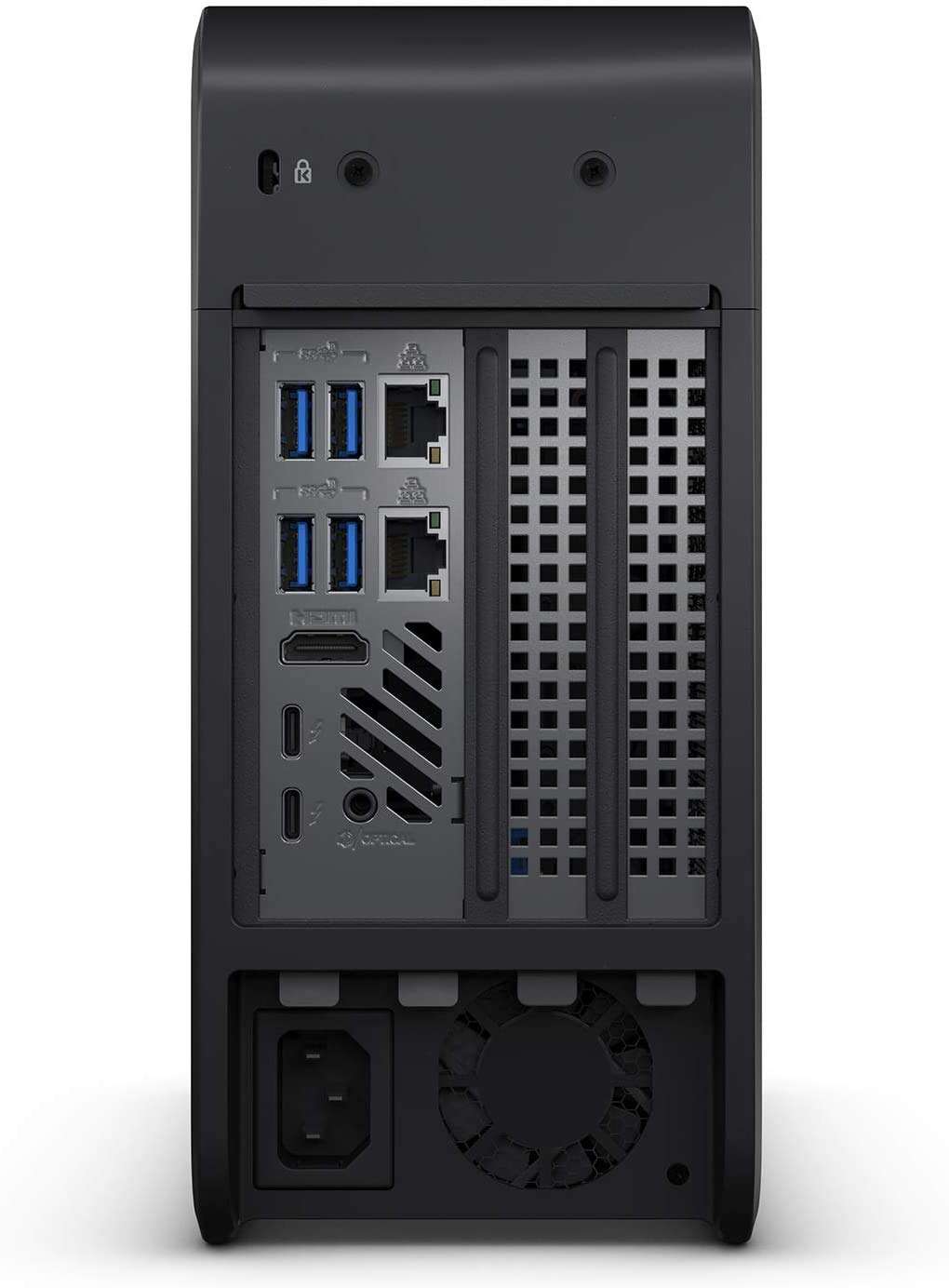 NUC KIT-9i7QNX1 Gaming & Business Mini Desktop Black (Intel i7-9750H 6-Core, 8GB RAM, 1TB m.2 SATA SSD, Intel UHD 630, WiFi, Bluetooth, 1xHDMI, SD Card, Win 10 Home) with Hub 5