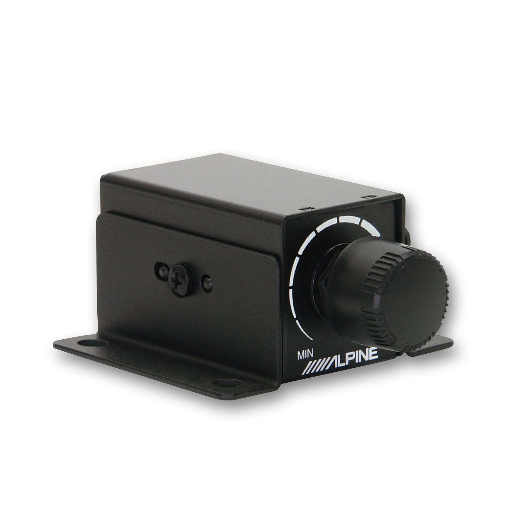 Alpine S2-A60M S-Series Class-D Amp Rux Knob & (2) SS-SB10 Single 10” S-Series Shallow Preloaded Subwoofer Enclosure 3