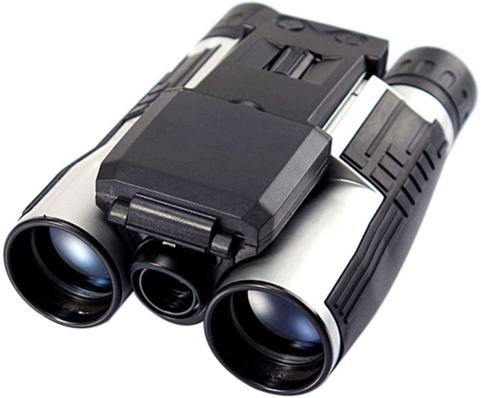 Outdoor Camping Digital Binocular 12X32 High Definition Telescope Multifunctional Video Recording Binoculars with 2LCD Display 1