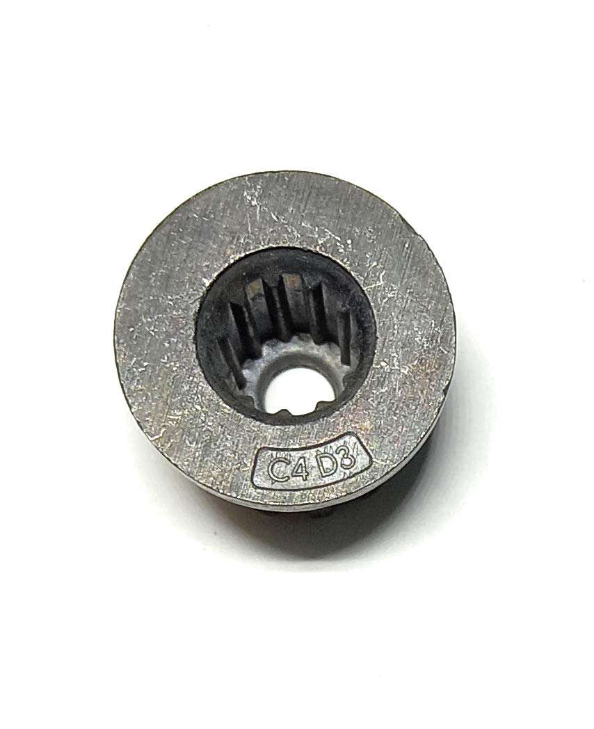 spareplanet Metal 13 Teeth Pulsator Core for Washing Machine | Centre 12 teeth Gear Leaf/Pulsator Bush Round shaft | 11 mm