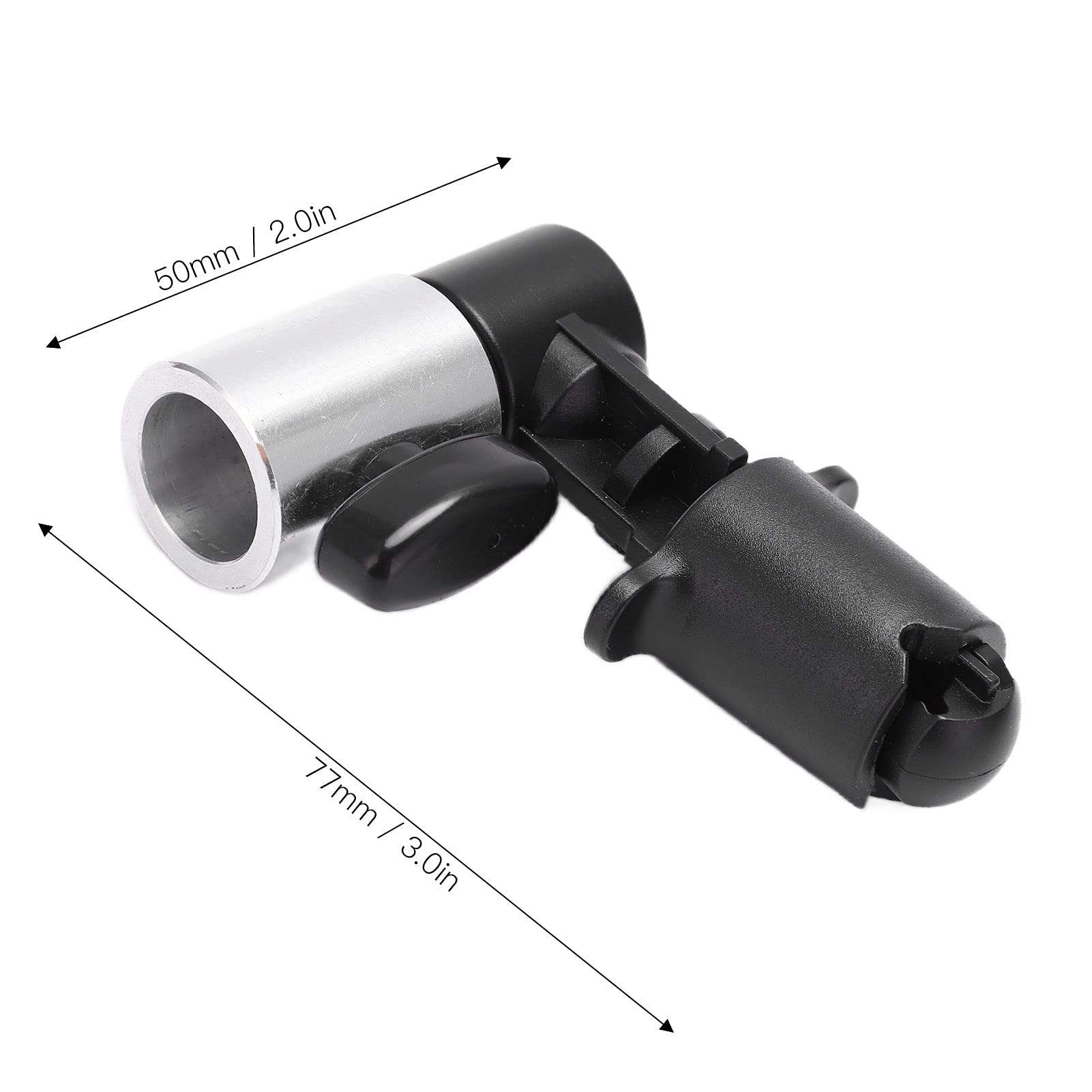 Cyrank Reflector Holder Clip, Backdrop Holder Clamp Photography Reflector Disc Holding Positioning Clamp Mount Adapter for Photo Studio Light Stand 3