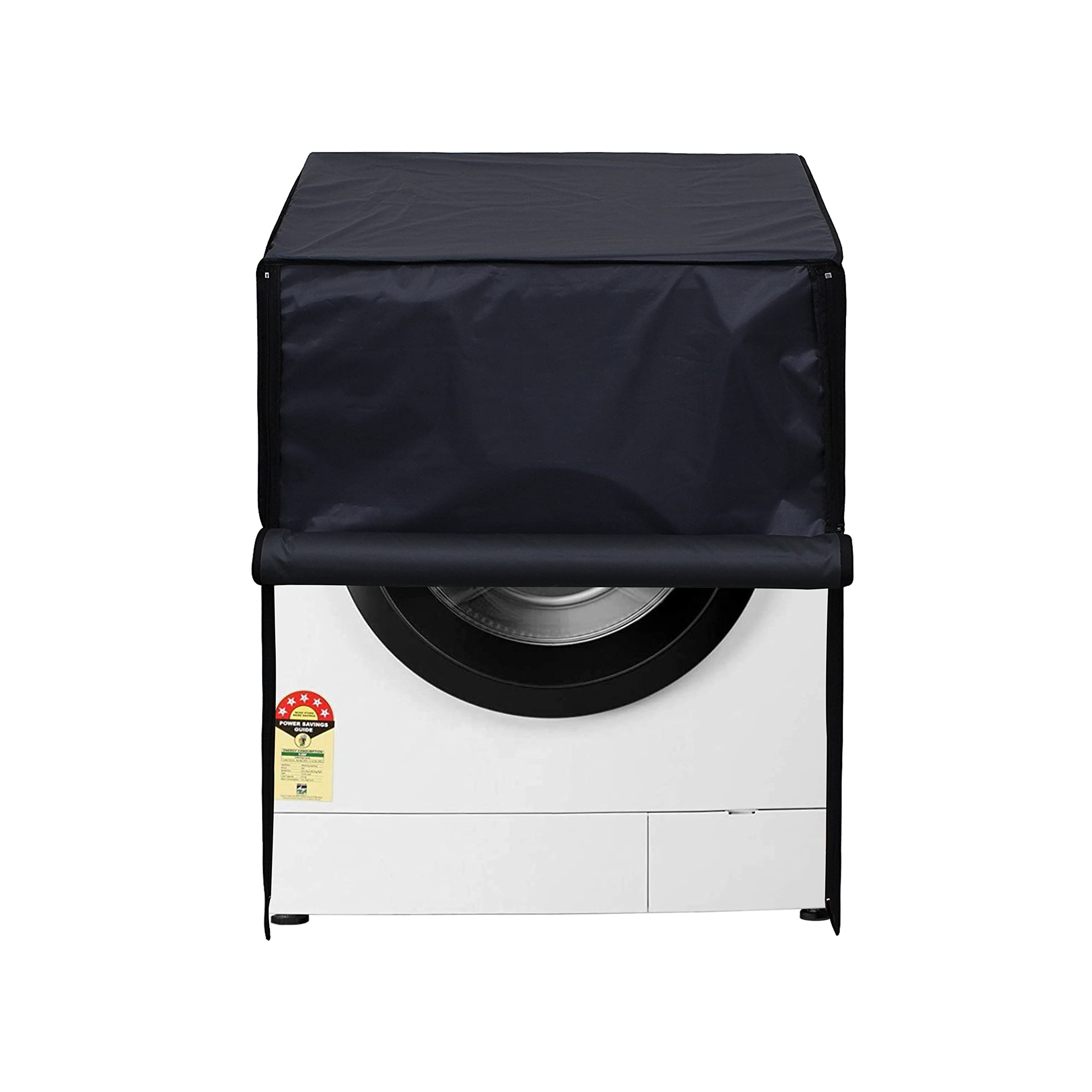 Wings Star Washing Machine Cover for Bosch 8 Kg Fully-Automatic Front Load WAJ24267IN - Waterproof & Dustproof Cover Grey 5