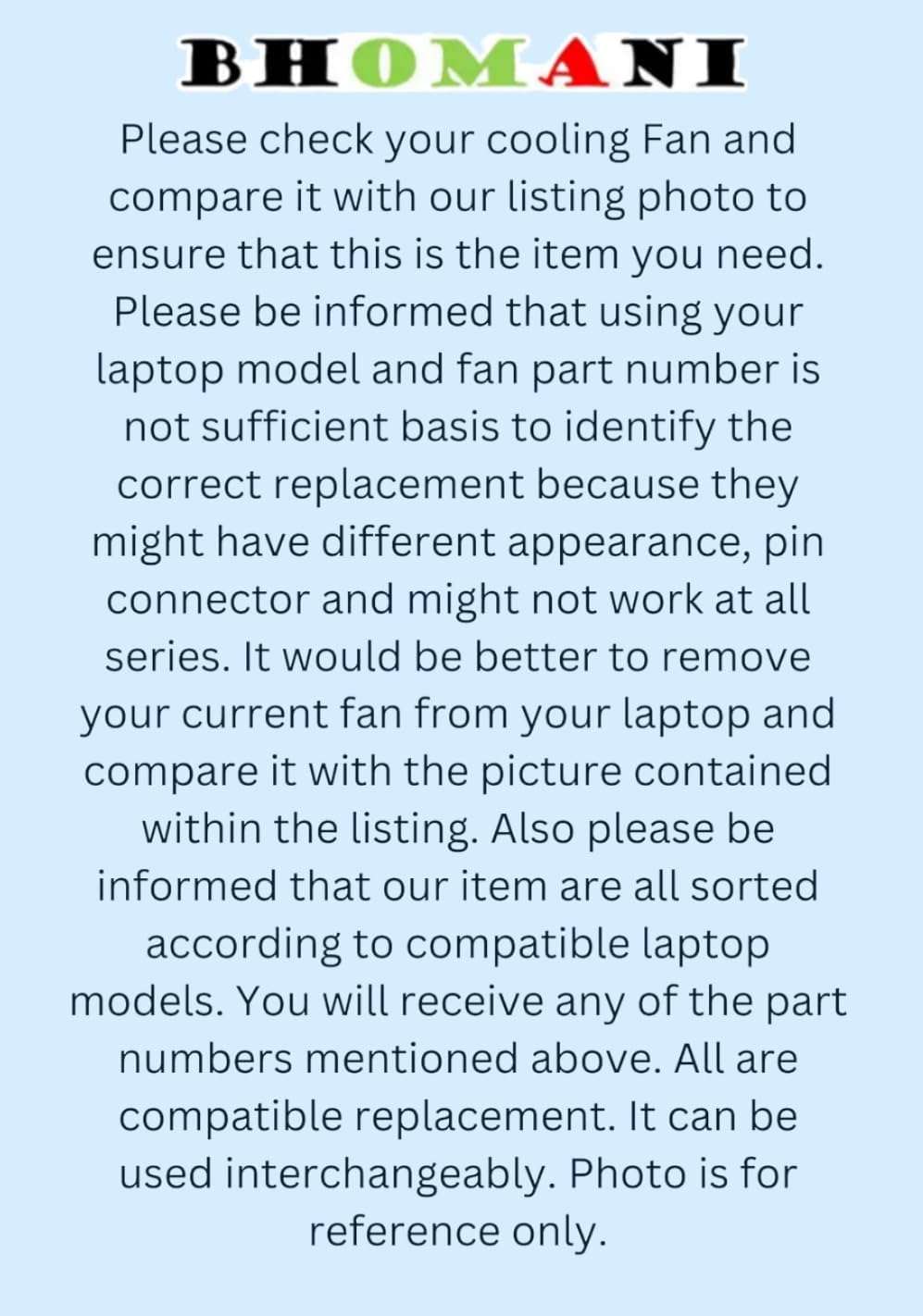 BHOMANI Laptop Internal CPU Cooling Fan Compatible for Dell Latitude E6420 CPU Cooling Fan MF60120V1-C220-G99 7MJYV 07MJYV (Only Fit to Discrete Video Motherboard) 4