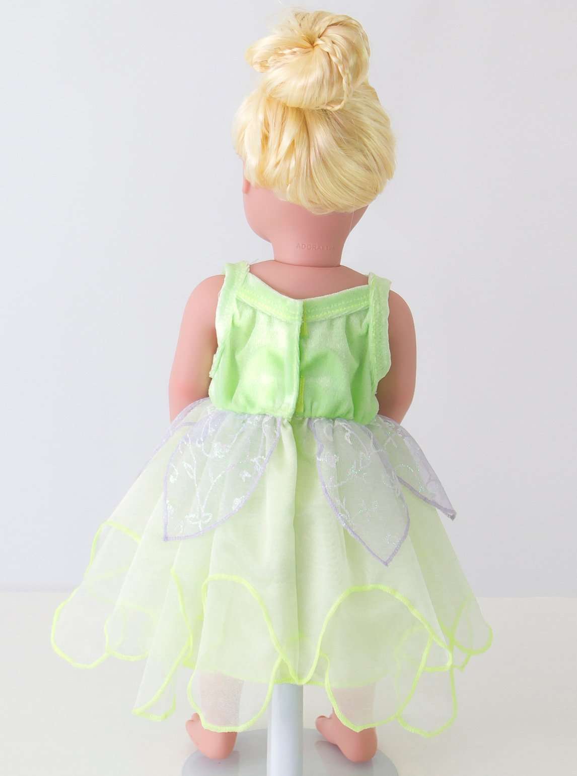 Little Adventures Tinkerbell Fairy Doll Dress - Doll Not Included - Machine Washable Child Pretend Play and Party Doll Clothes with No Glitter 5
