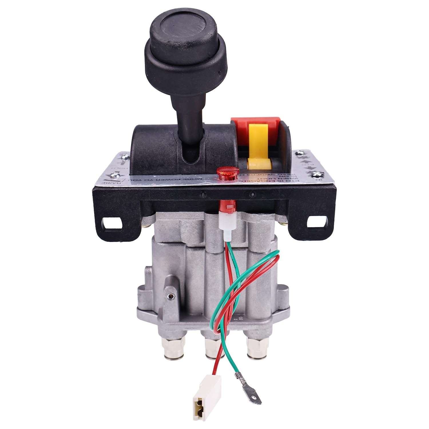 AIVWUMOT Air Shift Control Valves with PTO Switch Brighter Light Push to Connect Fittings Dump Truck Valve Tipper Hydraulic System AV-295 AV295 328388-79X 329358X K90 Series