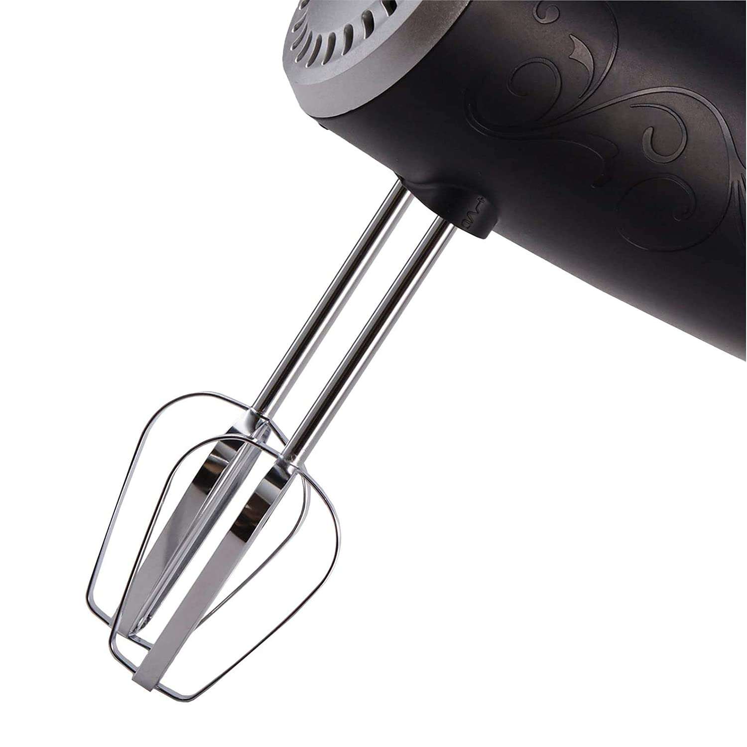 Brentwood Electric Hand Mixer Lightweight 5-Speed, Black 6