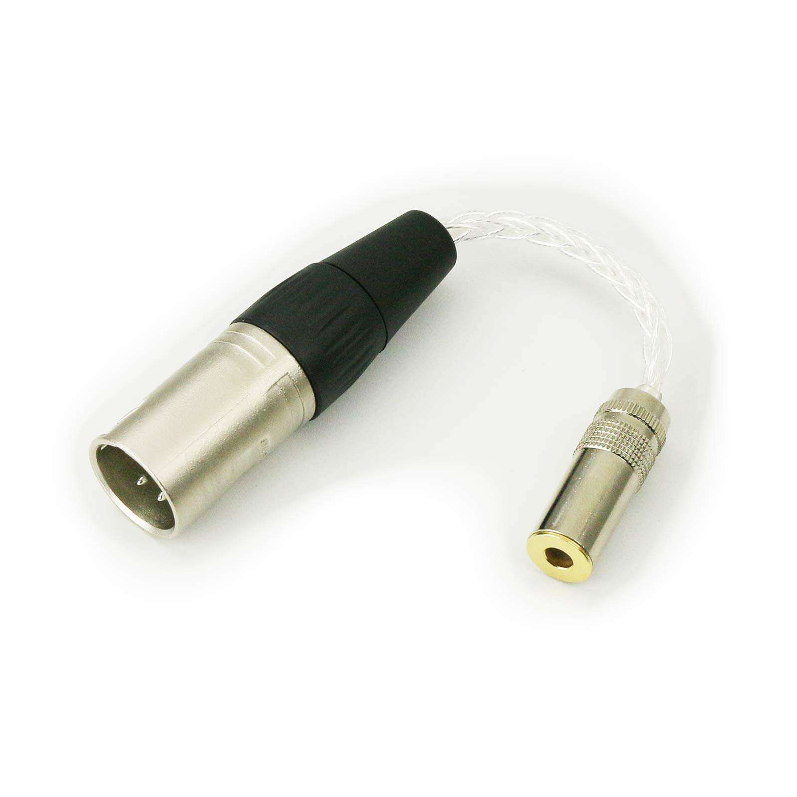 NewFantasia 4-pin XLR Male to 4.4mm Trrs Balanced Female HiFi Cable Headphone Audio Adapter 1