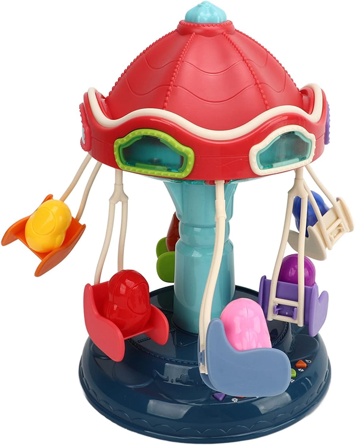 KITIKITTZ Ferris Wheel Educational Learning & Fun Toy with Clap Sensor,Light and Soft Music (HCCD ENTERPRSIE)