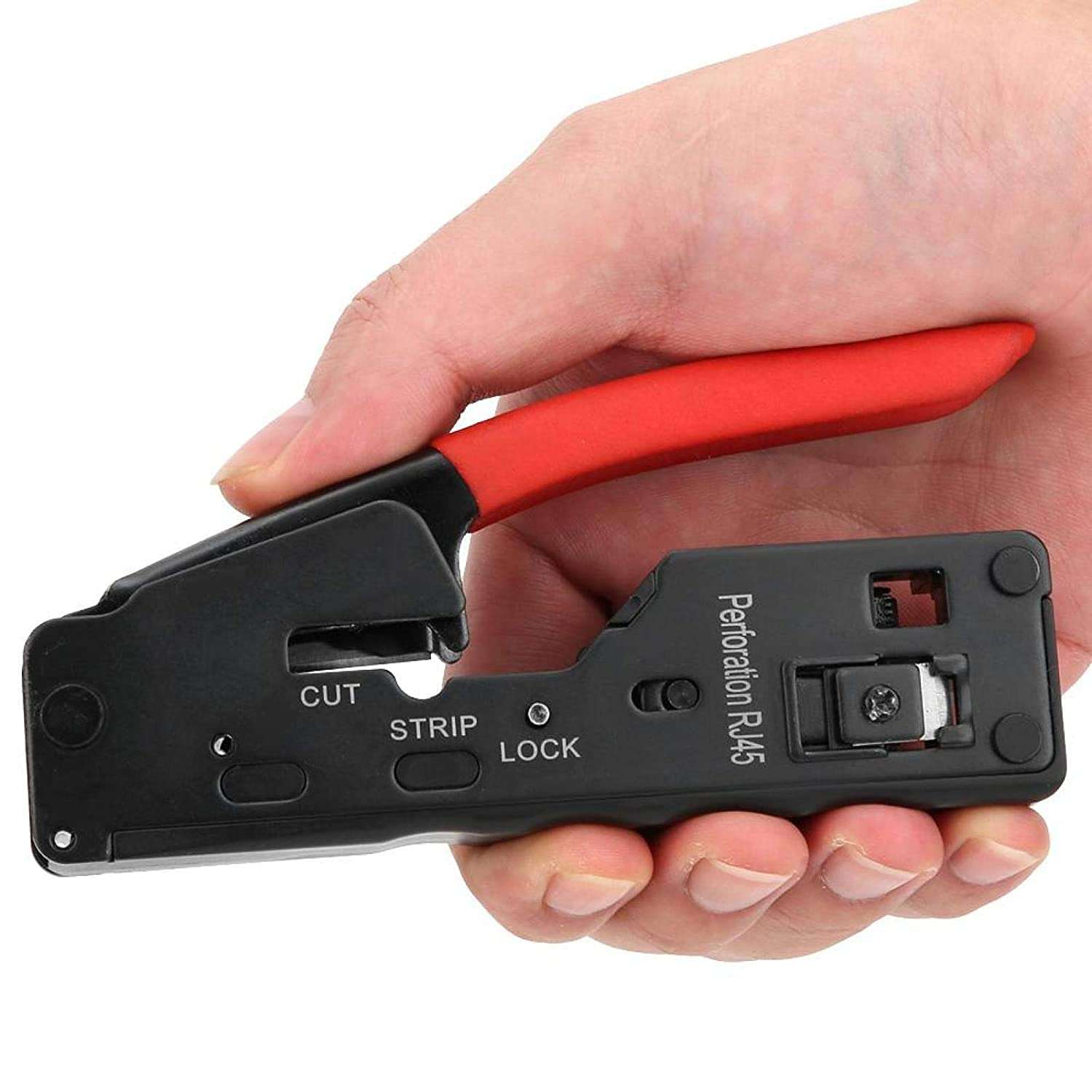 SE® Pass Through RJ45/RJ11 Crimping Tool (Pro) 4