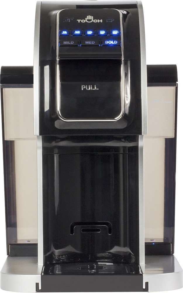Touch Choice Single Serve Coffee Brewer - Silver Coffee Maker with Full K-Cup Pod Compatibility & Rapid Brew Technology - T414S 5