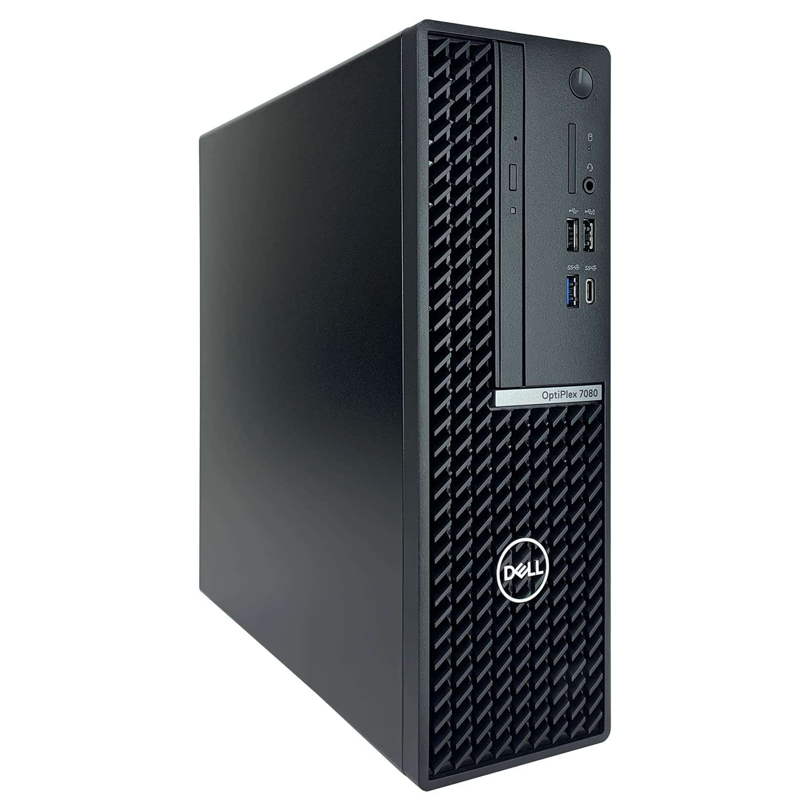Dell OptiPlex 7080 SFF Small Form Factor Desktop Computer - 10th Gen Intel Core i7-10700 8-Core up to 4.80 GHz CPU, 32GB RAM, 256GB SSD + 3TB HDD, Intel UHD Graphics 630, DVD Writer, Windows 10 Pro 2