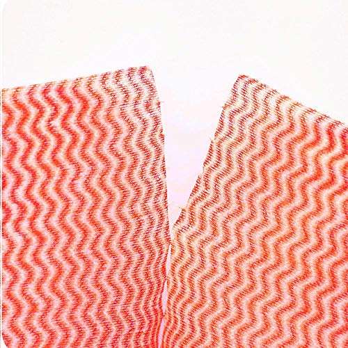GlobalNiche® Pink50 PCS House Kitchen Multi-purpose Non-Woven Fabrics Non-stick Wiping Rags Dish Cleaning Cloth Kitchen Towel (78891) 2