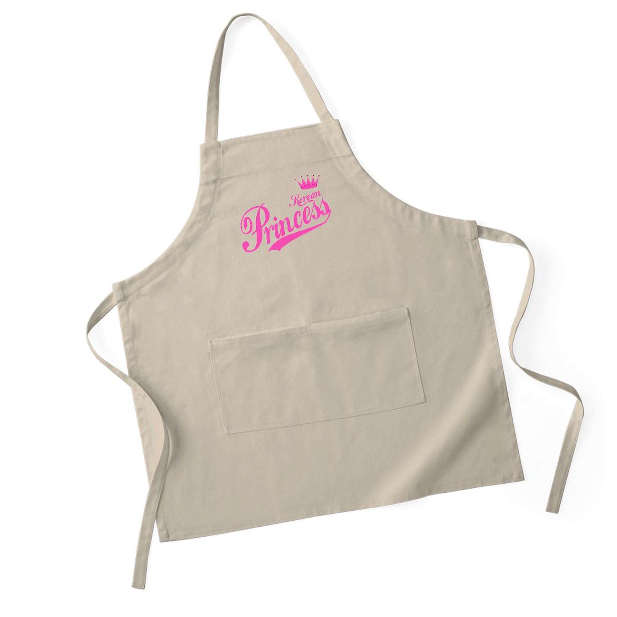 CafePress Korean Princess BBQ Kitchen Apron with Pockets, Grilling Apron, Baking Apron 4