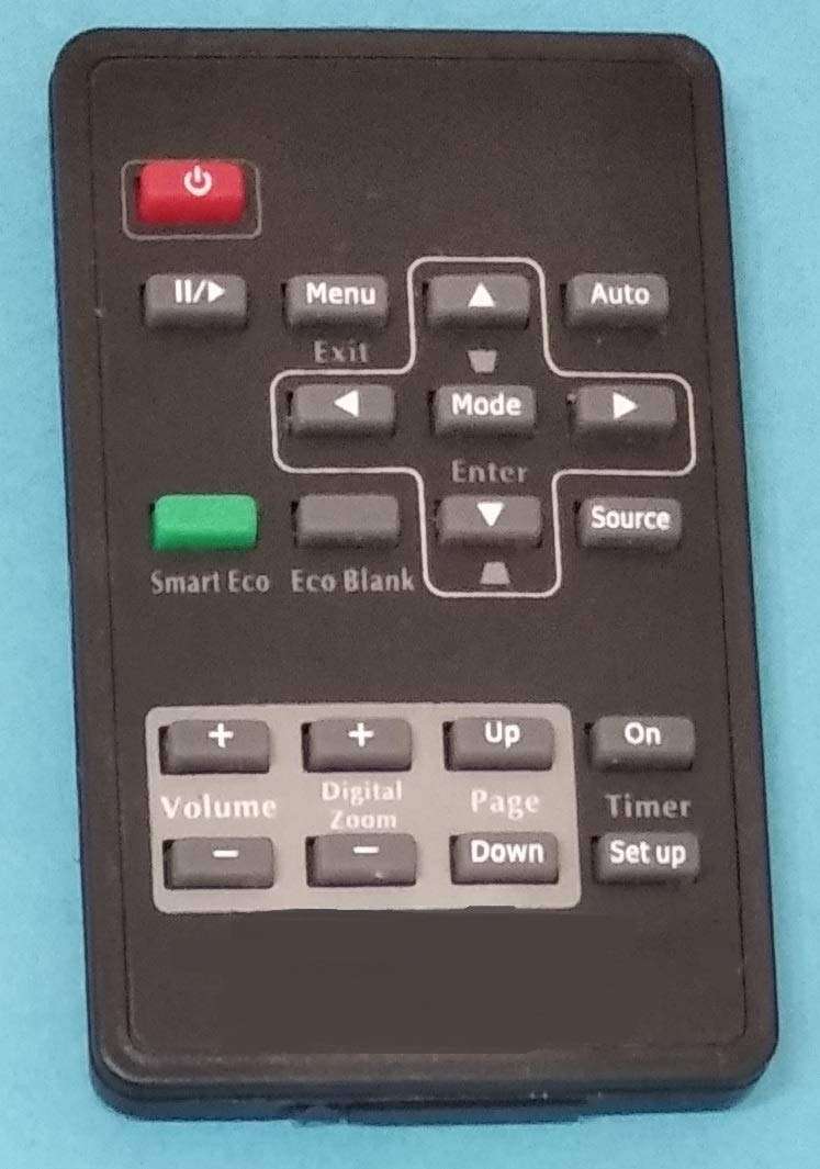 World of Remote Controls Replacement Remote Control Fit for Benq MS517 MX518 MW519 MW663 MX520 MX618ST MX662 MX661 MS504 MX505 MS521 MX522 MW523 Projector 4