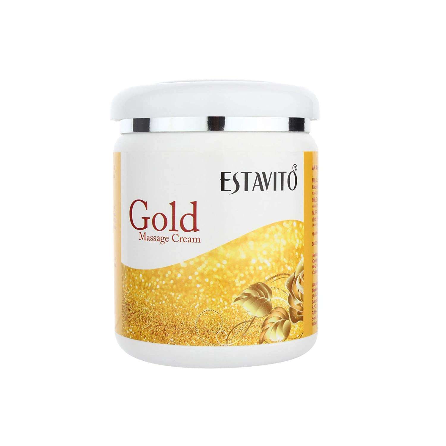 ESTAVITO Gold Massage Cream 500gm For Bright and Radiant Complexion.