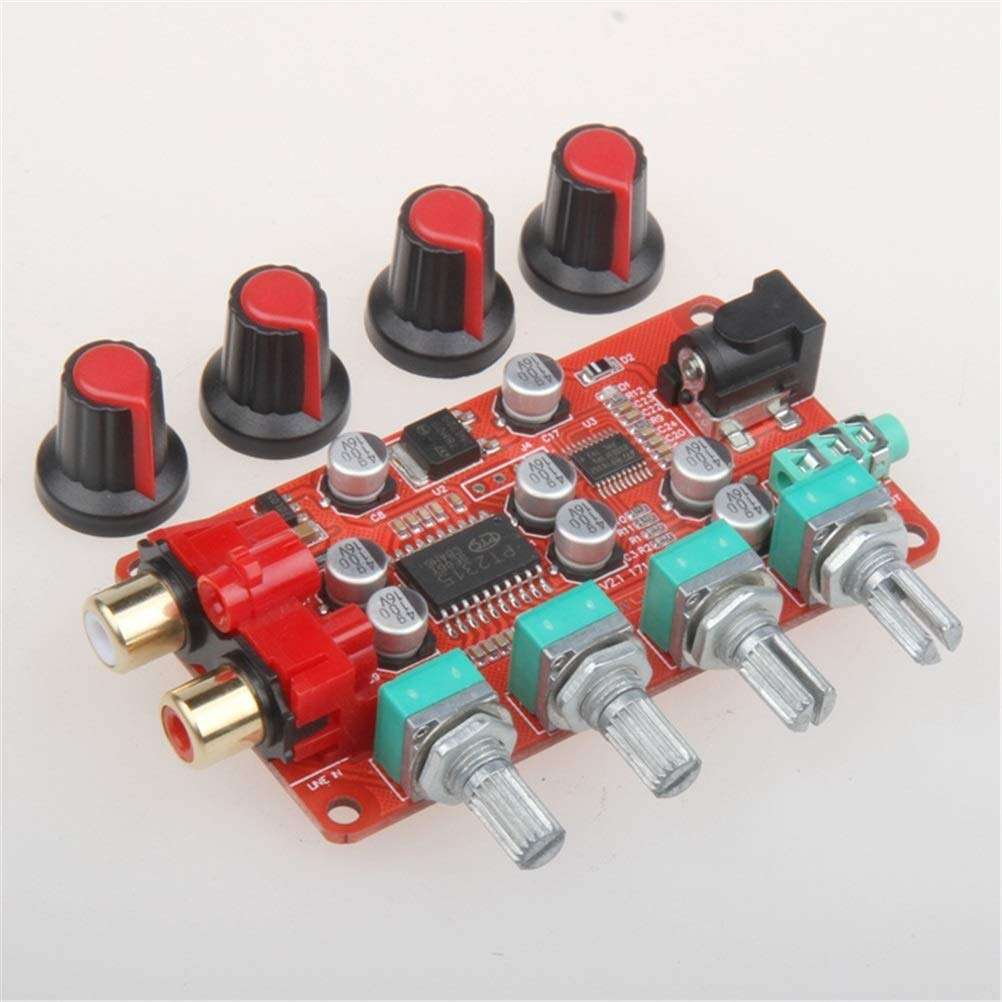 Tone Board Preamplifier Tweeter Bass Volume Control Preamp Audio Processor for Amplifier Board Home Theater 5