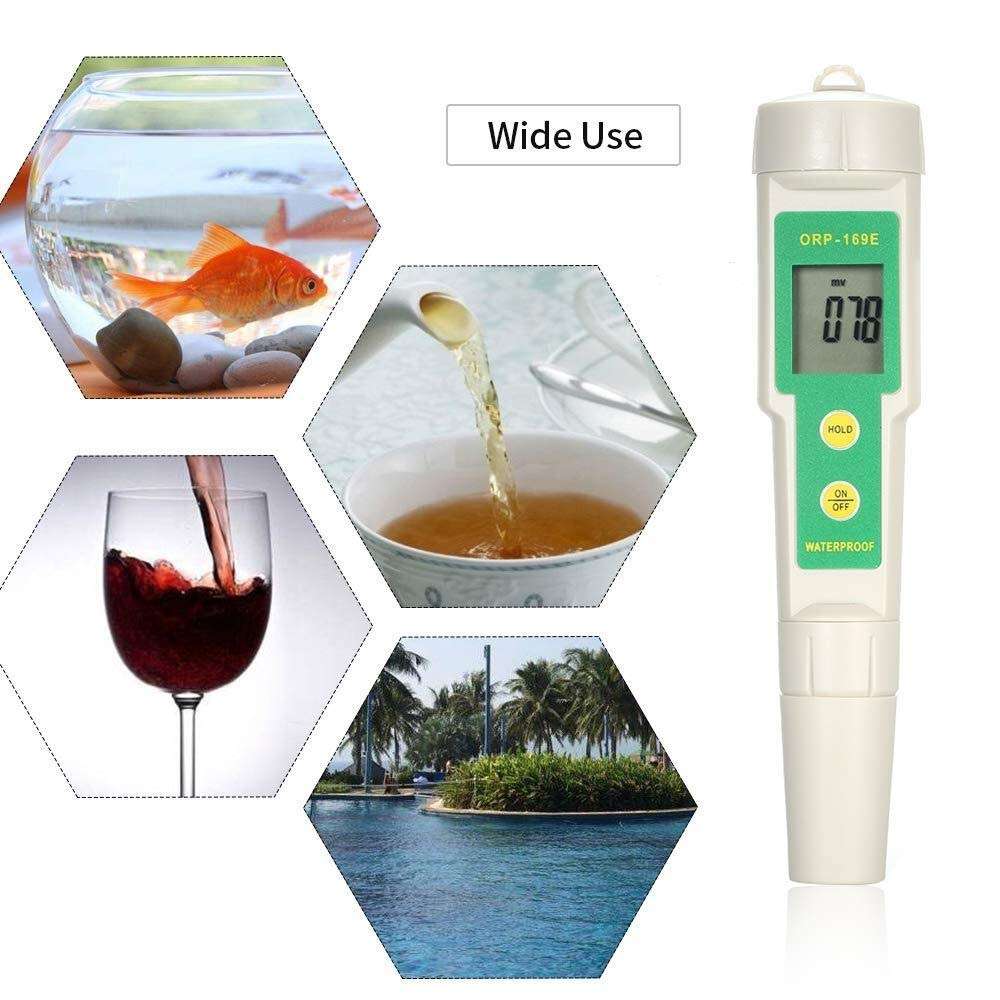 YYONGAO Water Quality Meter, Water Quality Detector - Professional Oxidation Reduction Potential Monitor Analyzer with Digital LCD Display - 2