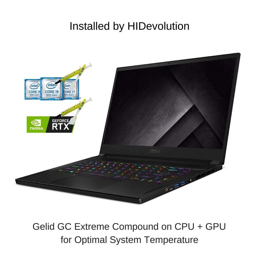 HIDevolution MSI GS66 Stealth 10SGS 15.6" FHD 300Hz, 2.6 GHz i7-10750H, RTX 2080 Super Max-Q, 32 GB 2666MHz RAM, 2 TB PCIe SSD 2