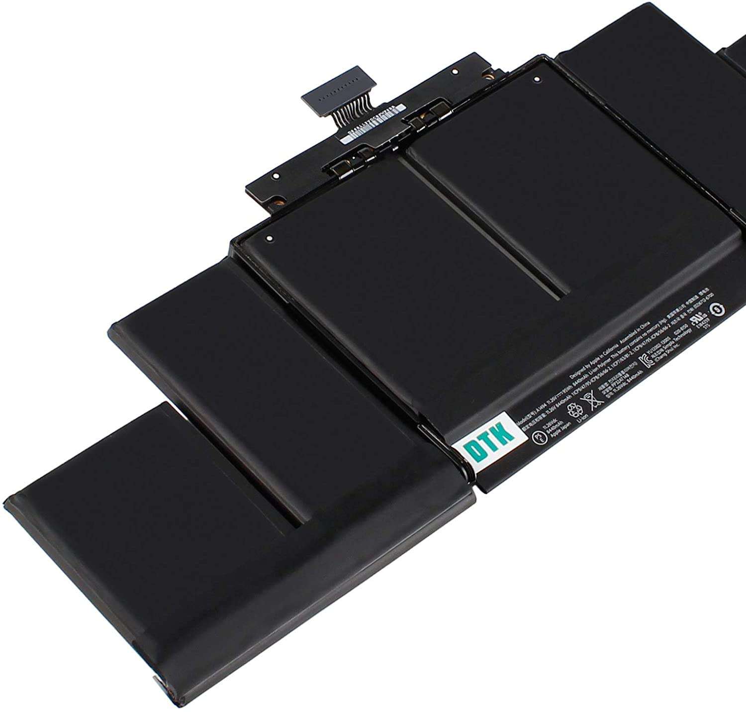 DTK A1494 Laptop Battery for MacBook Pro 15 inch A1398 (Only fit Late 2013 & Mid 2014) ME293 ME294 [11.26V 95Wh] 5