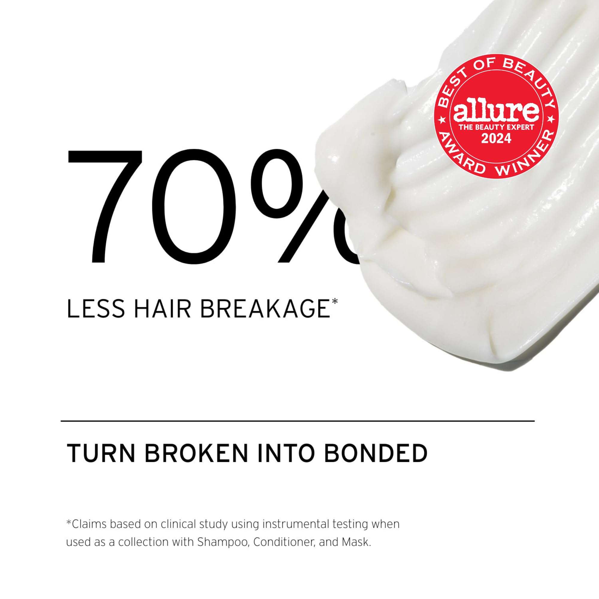 FEKKAI Super Strength+ Hair Recovery Duo - Includes Everstrong Bonding Oil (1.7 oz) + Repair Mask (7.5 oz) - Free of Sulfates, Parabens, Phthalates - Vegan, Cruelty-Free 3