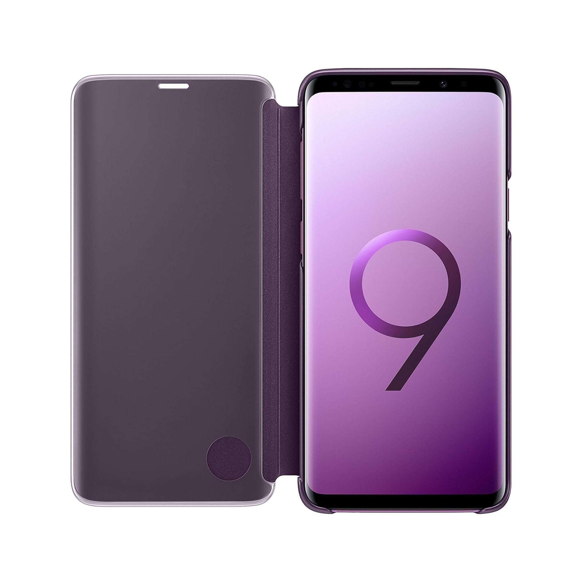 Samsung EF-ZG965CVEGUS Galaxy S9+ S-View Flip Case with Kickstand, Violet 4