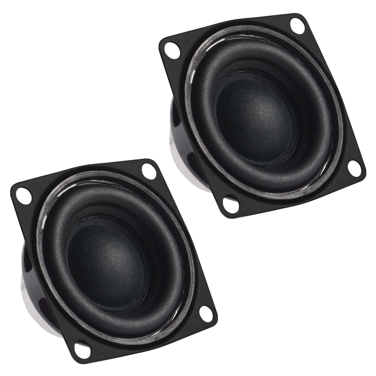 DWEII 2Pcs 2" 2inch 4Ohm 10W Full Range Audio Speaker Stereo Woofer Loudspeaker for Arduino 2inch 4Ohm 10W Full Range Audio Speaker Stereo Woofer Loudspeaker 1