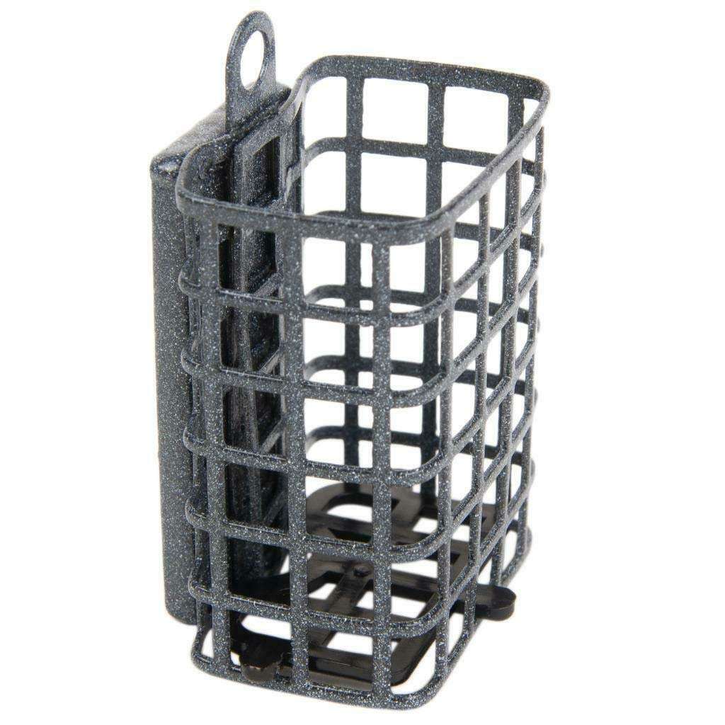 Free2buy 10pcs Lead Sinker Carp Feeder Basket Cage Fish Holder Bait Spring Fishing Сrucian Bream - Tackle Trap Accessory – Fishing Tool - Metal 40gr/1.4oz 2