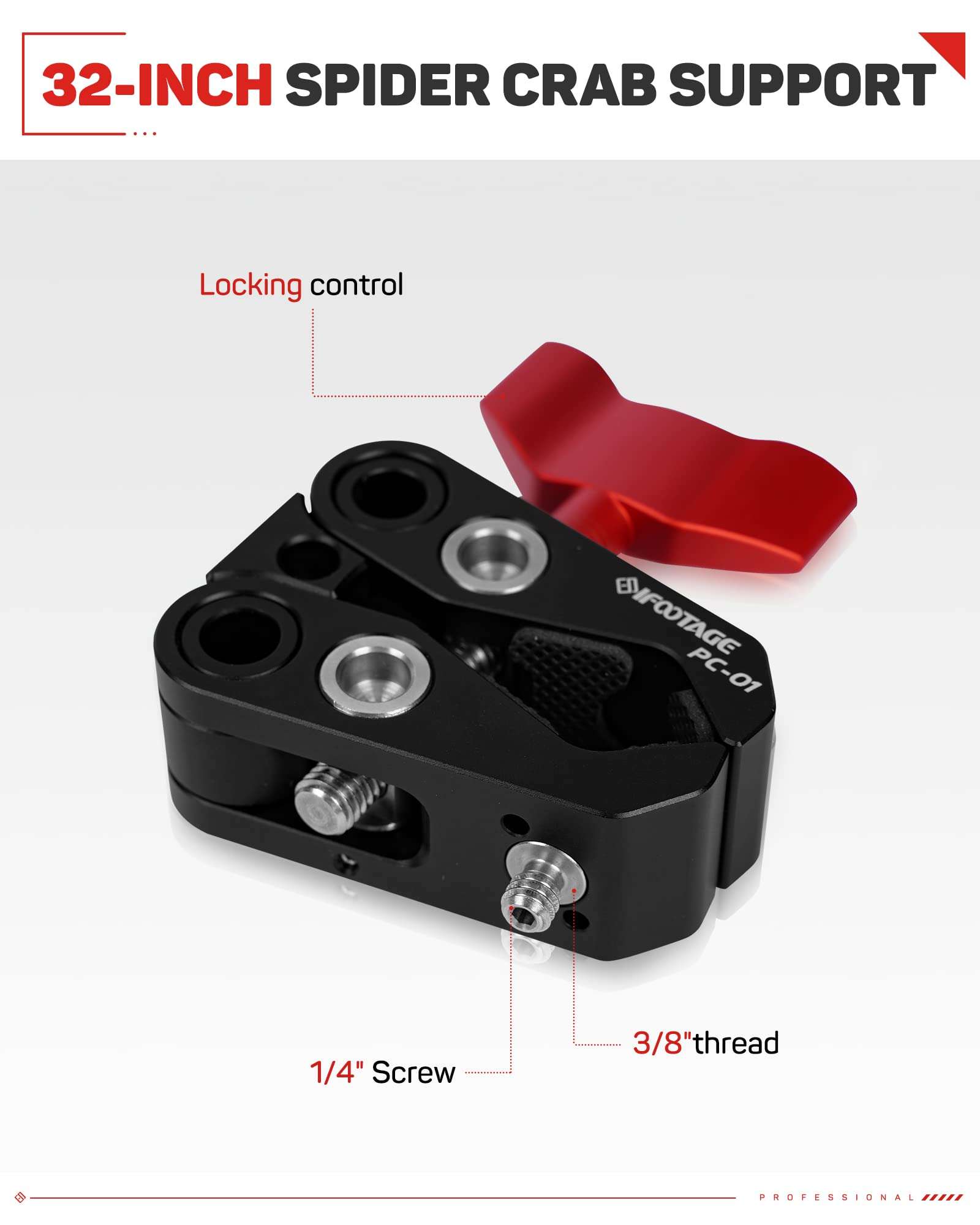 IFOOTAGE Camera Clamp PC-01 3