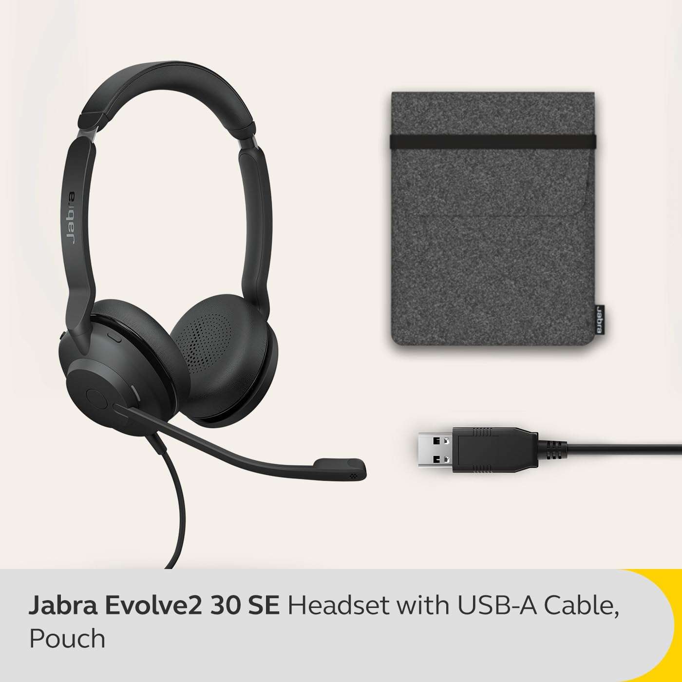 Jabra Evolve2 30 SE USB-A, MS Stereo 3