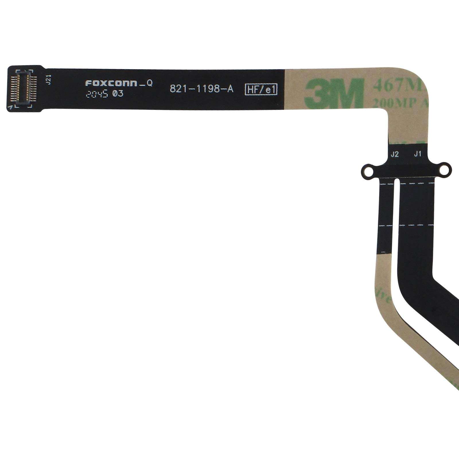 SUNMALL Hard Drive Cable Compatible with MacBook Pro 15" A1286 2009 2010 2011 Compatiable with Part Numbr 821-0812-A 821-1198-A 821-0989-A 3