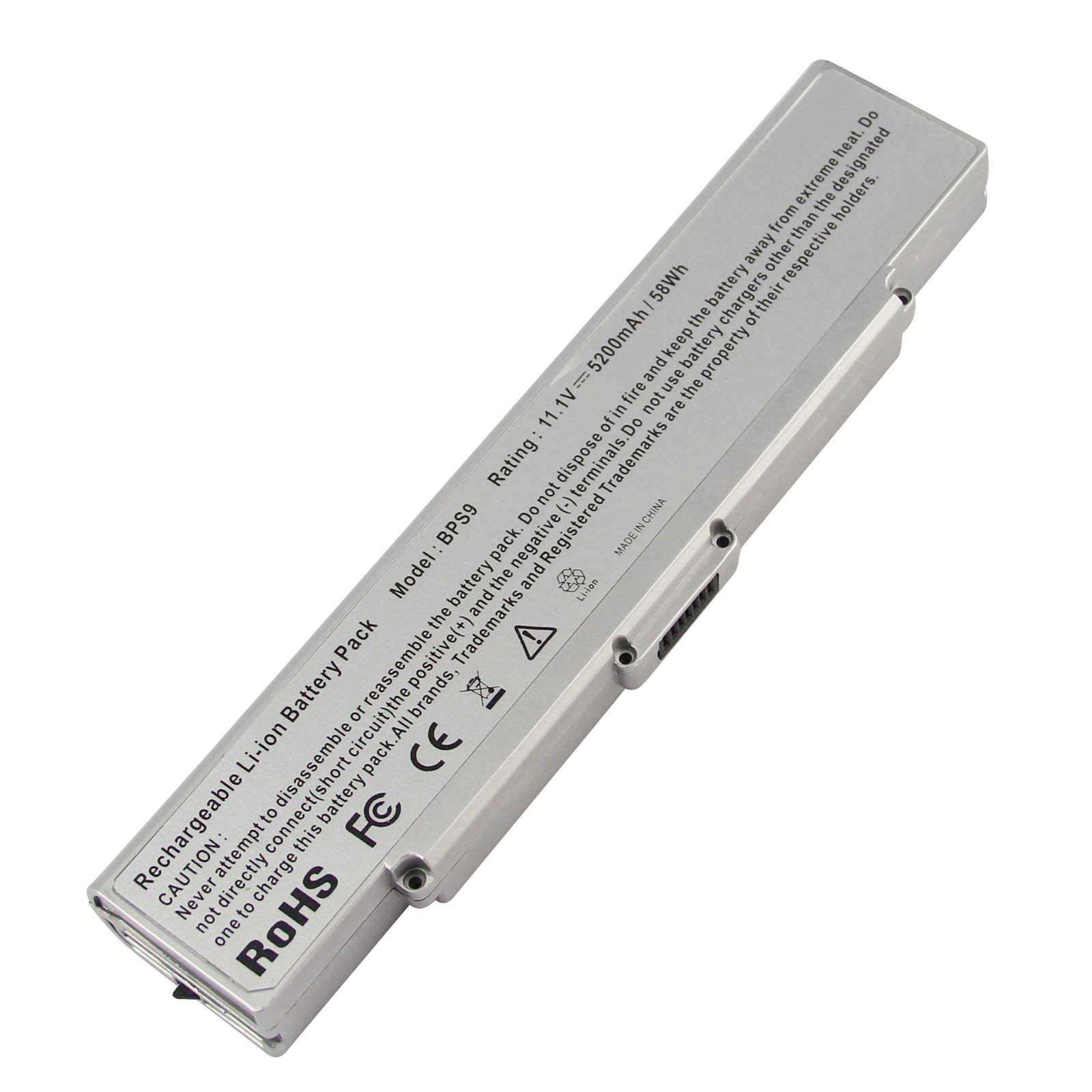 Laptop Solution Laptop Battery Compatible for Laptop Sony Vaio Bps2B VGP-BPS2/A 6 Cell