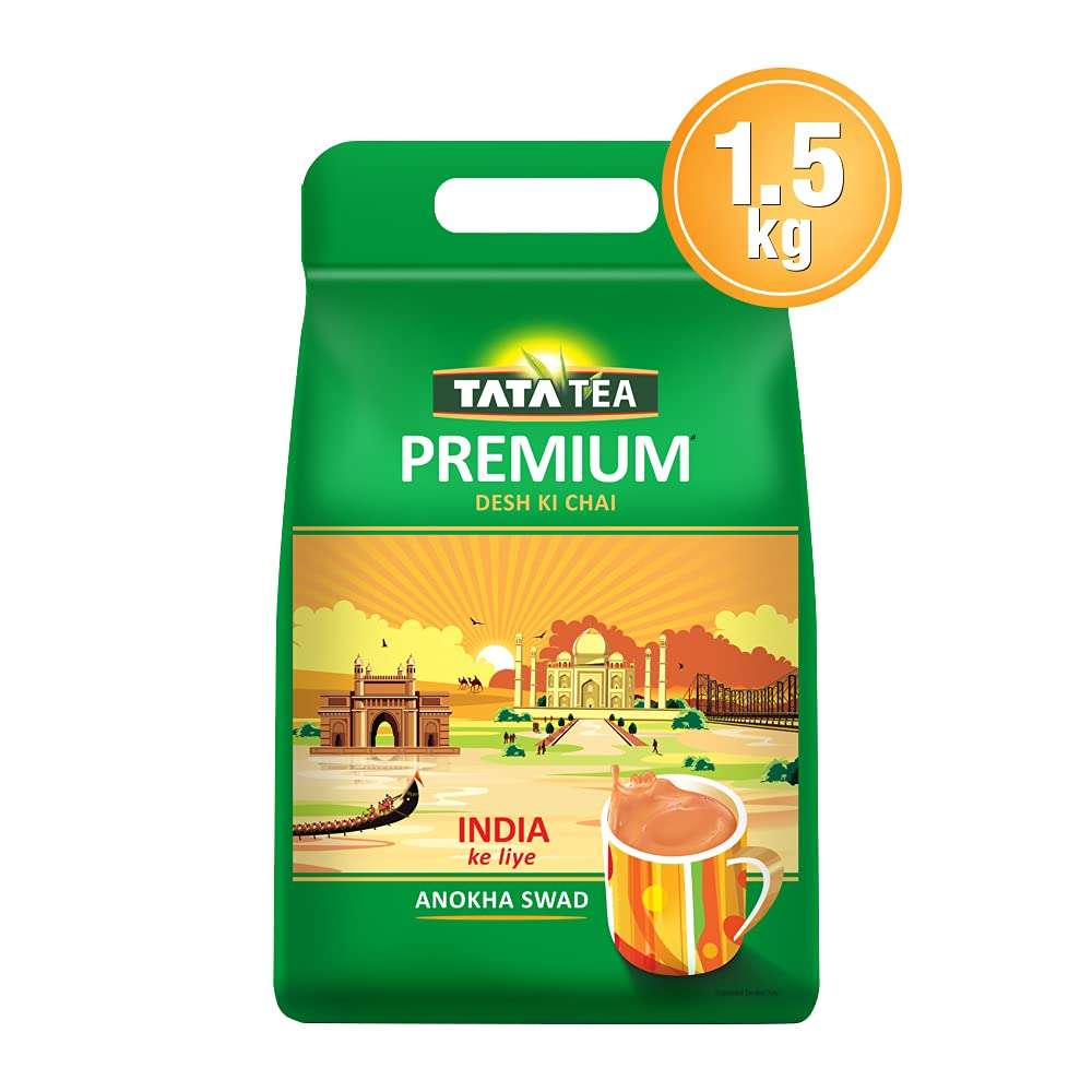 Tata Tea Premium | Desh Ki Chai | Unique Blend Crafted For Chai Lovers Across India | Black Tea | 1.5kg Powder 2