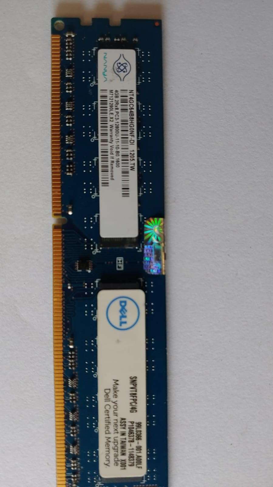 4GB DDR3 Officially Compatible with Dell Desktop PCs RAM Memory Module, Authentic Premium OEM Module 1